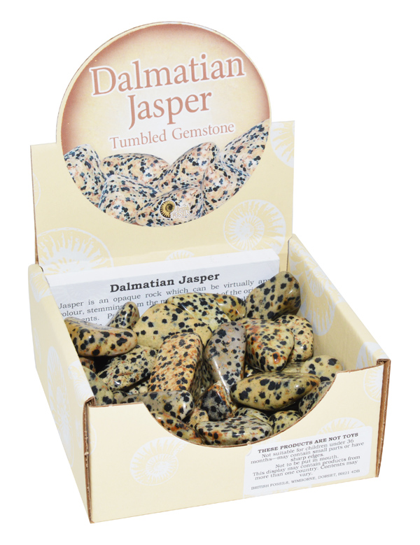 Dalmatian Jasper Tumble Stones